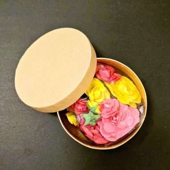 Flowers Gift Box Kit Merlot