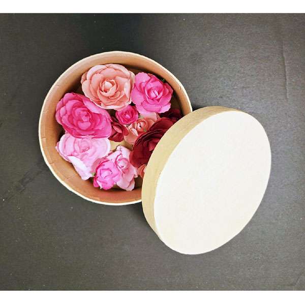 Gift Box Flowers Kit Pink