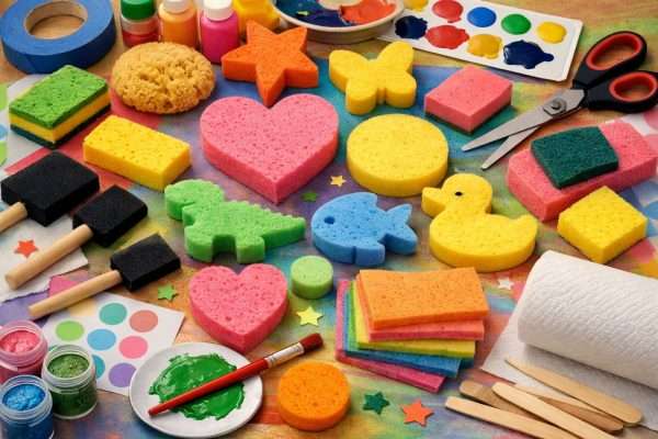 How to Craft with Sponges