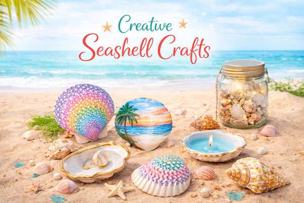 How to Paint and Decorate Seashells