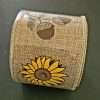 Sunflower and Acorns Ribbon