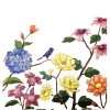 Beautifully Illustrated Floral Napkins