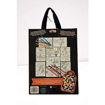 Monster Mayhem Colouring Cards Kit and Case