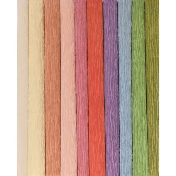 Pretty Crepe Paper Rolls