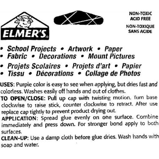 Elmer's Purple Glue Stick 2