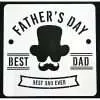 Father's Day Best Dad Stencil