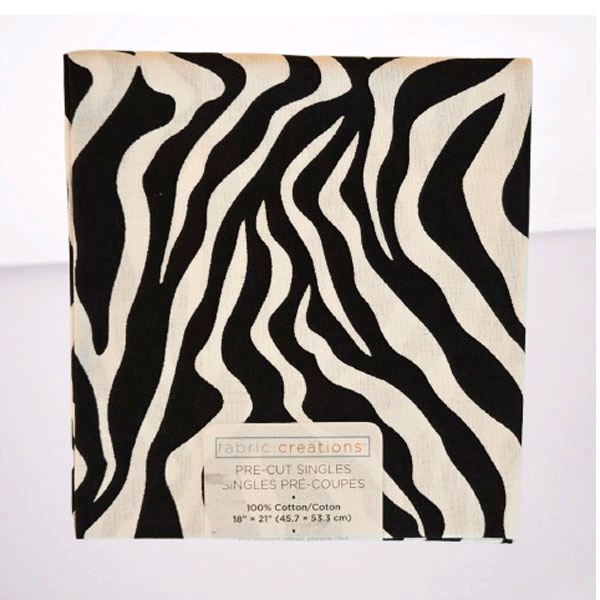 Zebra Fabric Design