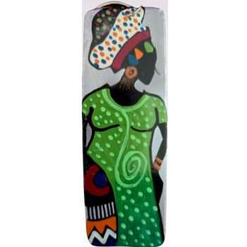 2 African Woman Tribal Keyring