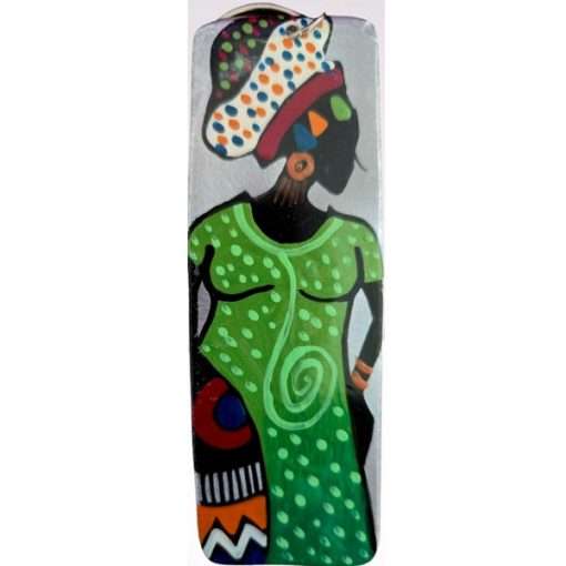 2 African Woman Tribal Keyring