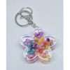 Blooming Flower Shaker Keychain