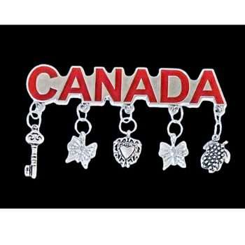 CANADA Magnet with Charms
