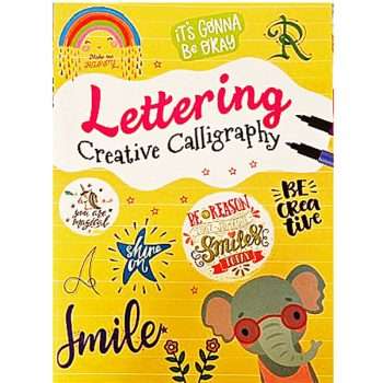 Creative Calligraphy Lettering - Yellow