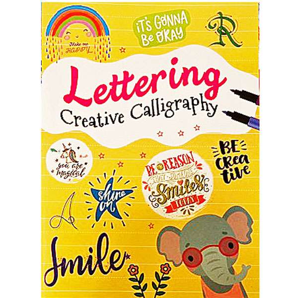 Creative Calligraphy Lettering - Yellow