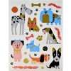 Foil Dog Stickers Sheet