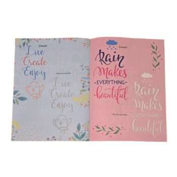 Learning Calligraphy Book Green 2