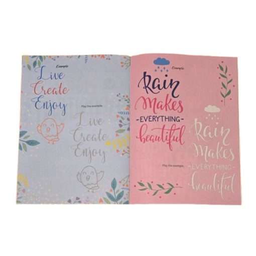 Learning Calligraphy Book Green 2