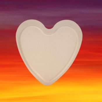 Heart Shaped Silicone Coaster