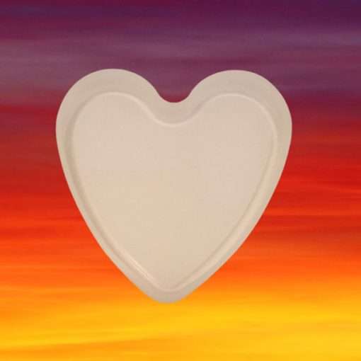 Heart Shaped Silicone Coaster