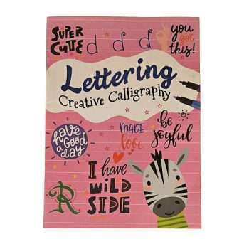 Lettering Creative Calligraphy Pink