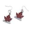 Maple Leaf Canada Earrings