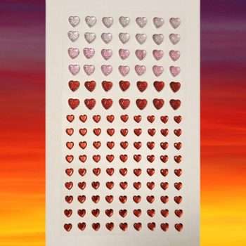 Assorted Heart Stickers