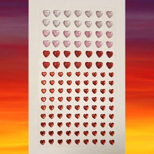 Assorted Heart Stickers