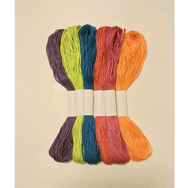 Colourful Embroidery Floss