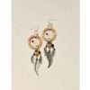 Dreamcatcher Feather Dangle Earrings