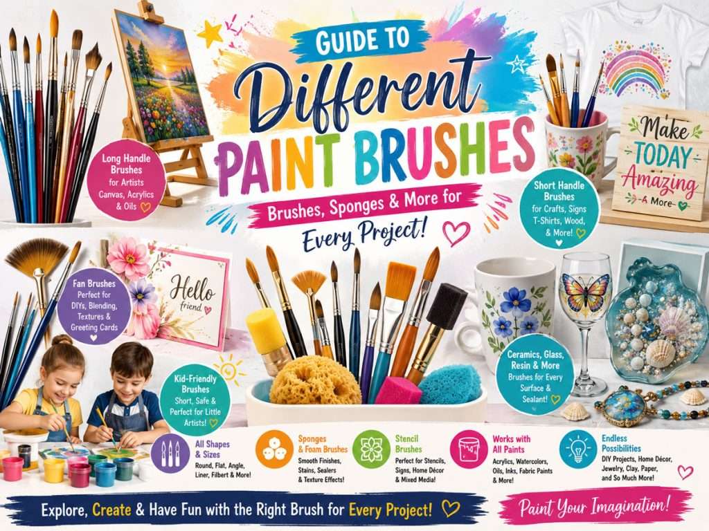 Guide to Paint Brushes