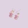 Pink Dummy Earrings