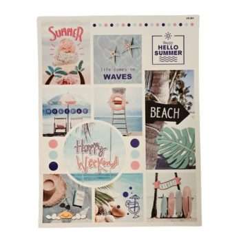 Summer Stickers Sheet