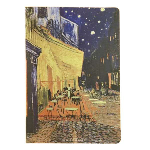 Van Gogh Café Terrace Lined Notebook