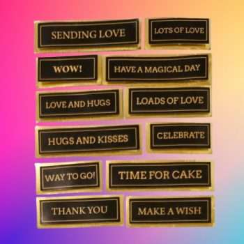 Inspirational Stickers Sheet