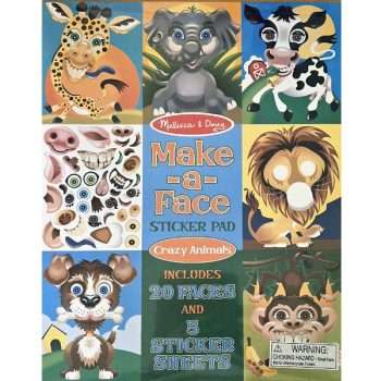Melissa & Doug Make-a-Face Stickers Pad