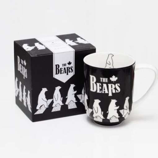 The Bears Porcelain Mug and Packaging