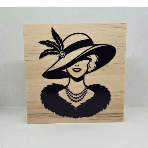 Lady with Feathered Hat